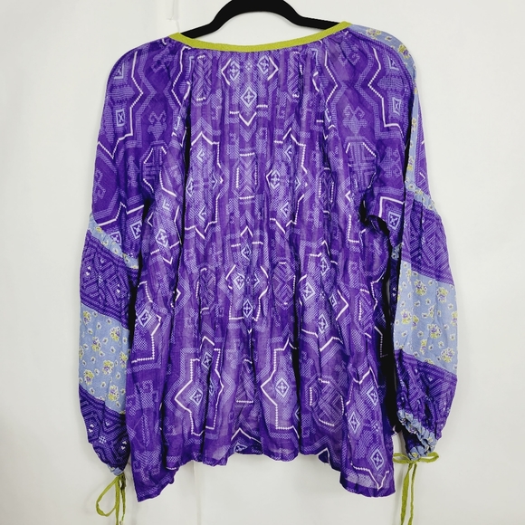 🆕️ D'ascoli Zyphire purple blouse - Picture 5 of 9
